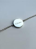 PULSERA DIJE REDONDO